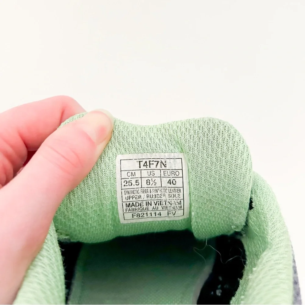 Asics Hiking Shoes Gel Sonoma Gray Pink Green Athletic Trail Running Shoes 8.5 - Picture 8 of 8